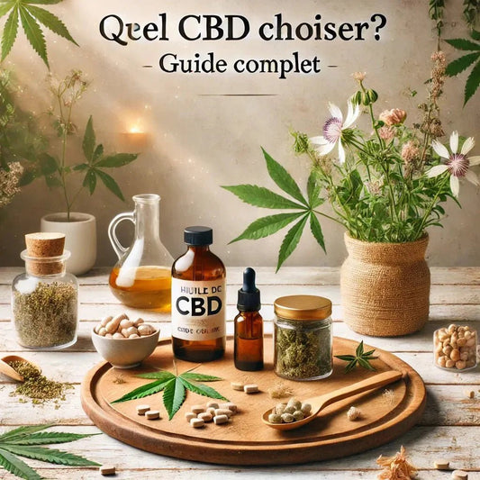 Quel CBD choisir ? Guide complet pour trouver le produit adapté à vos besoins
