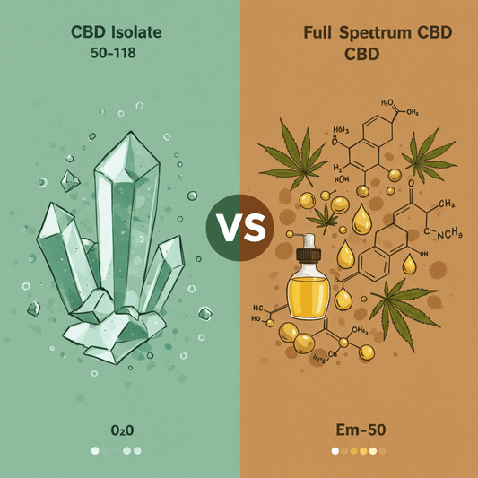 CBD Full Spectrum, Broad Spectrum ou Isolat : lequel choisir ?