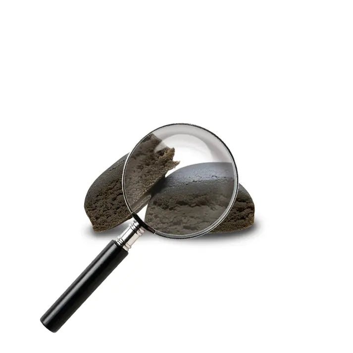 résine de cbn avec loupe