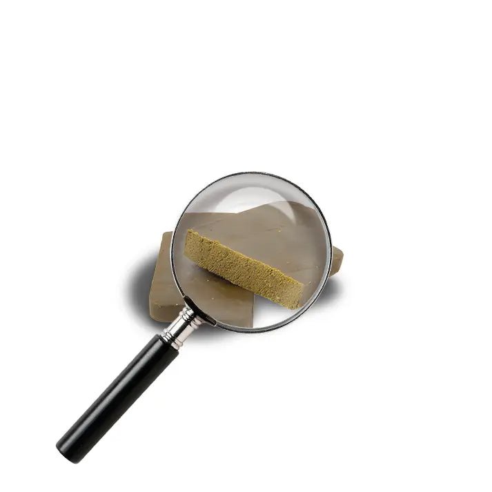 résine d'old school avec loupe